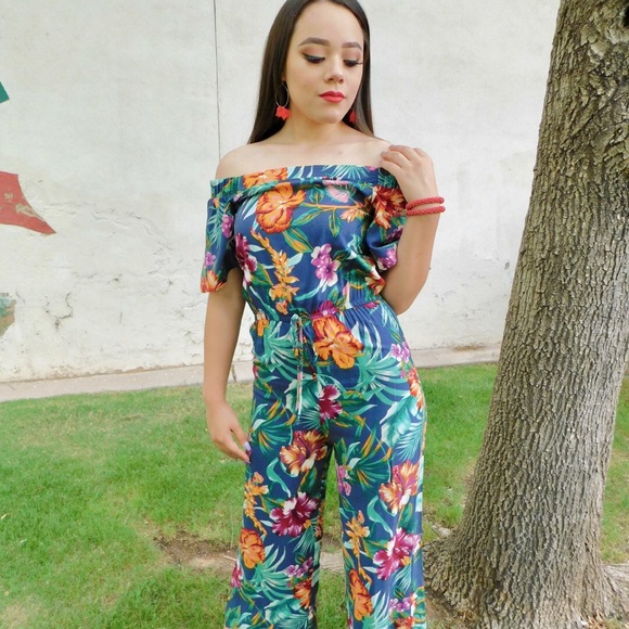Jumpsuit Floral LAST ONE - Picture 3 of 7